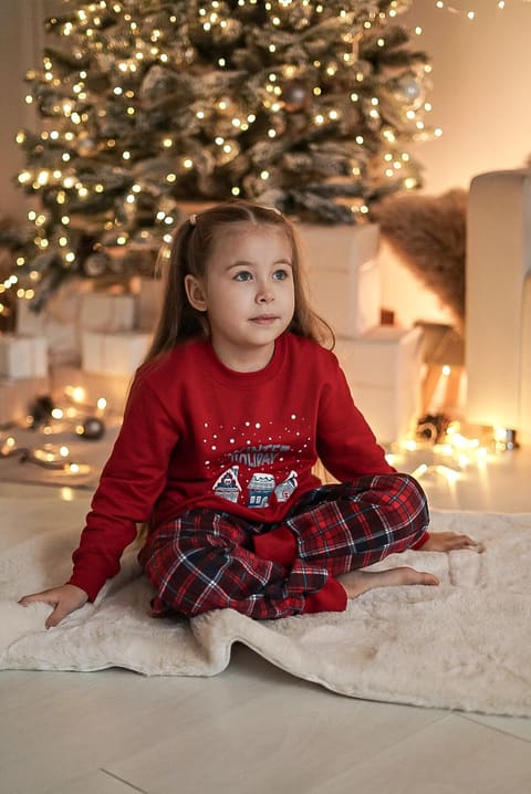 Піжама дитяча тепла  "Winter Holiday"